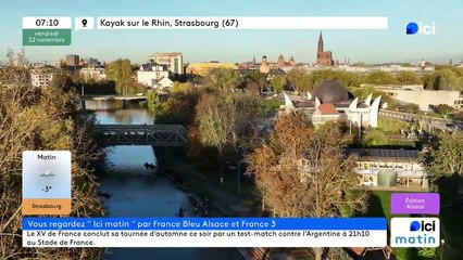 22/11/2024 - ICI Matin France Bleu Alsace en vidéo