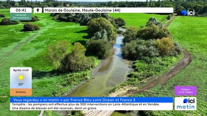 22/11/2024 - ICI Matin France Bleu Loire Océan en vidéo