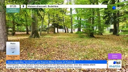 22/11/2024 - ICI Matin France Bleu Creuse en vidéo