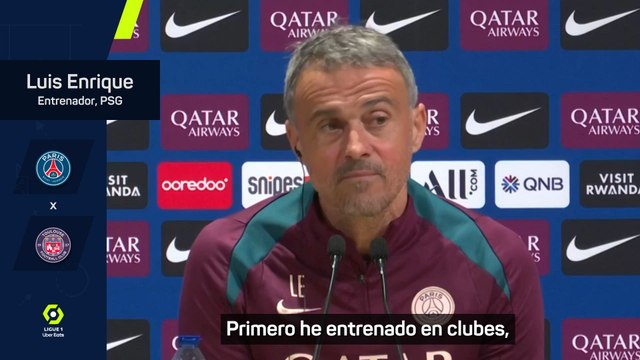 Luis Enrique: Hay que ser muy bueno para transmitir una idea en la selección