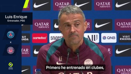 Luis Enrique: "Hay que ser muy bueno para transmitir una idea en la selección"