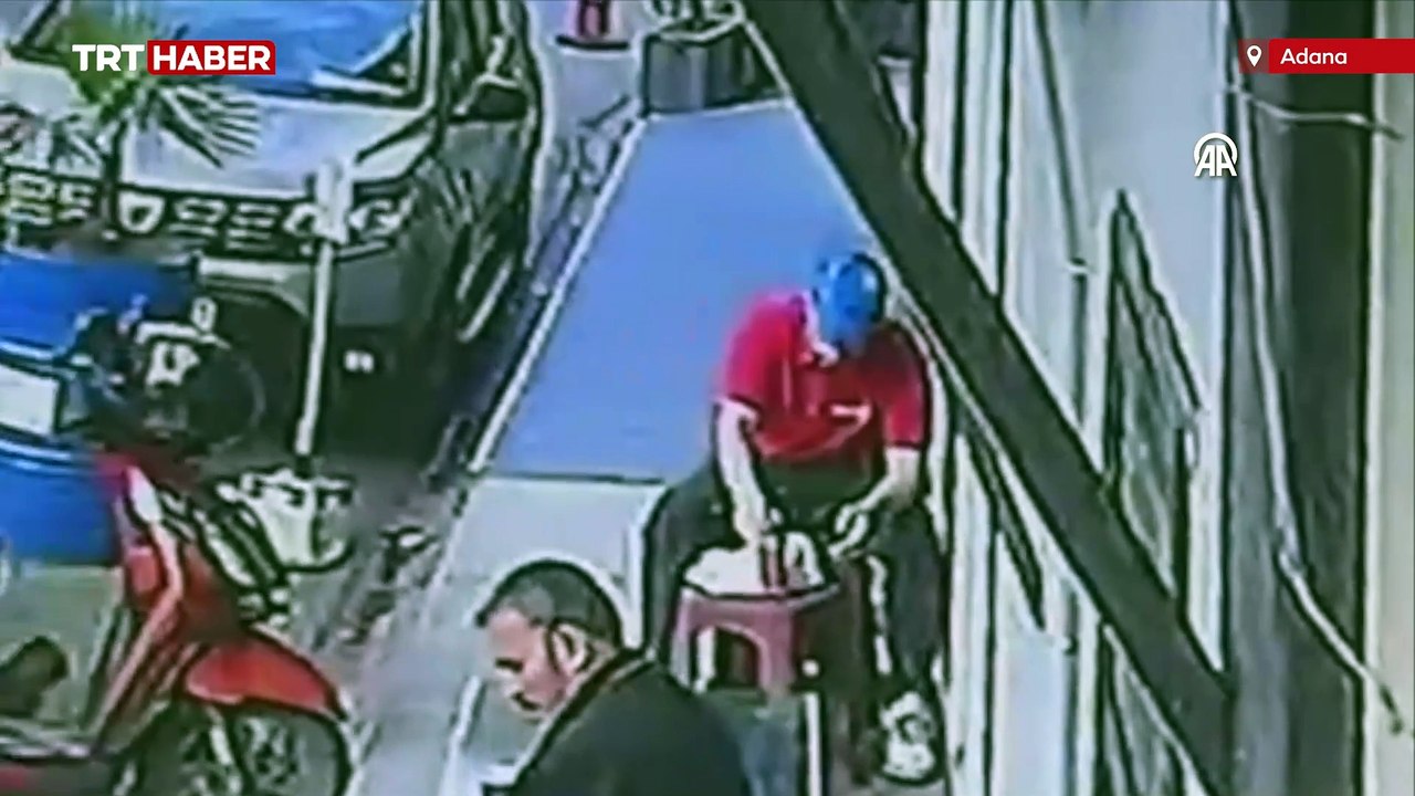 Hırsız kedi kameralara yakalandı