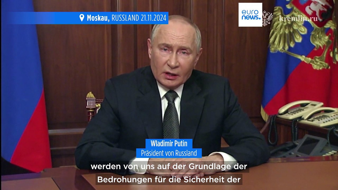 Putin: 'Krieg hat nun Elemente eines globalen Charakters'