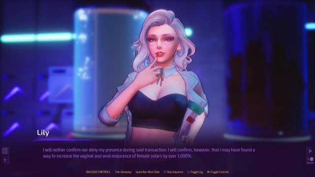 lily all dialogue/cutscenes/devotion quest subverse