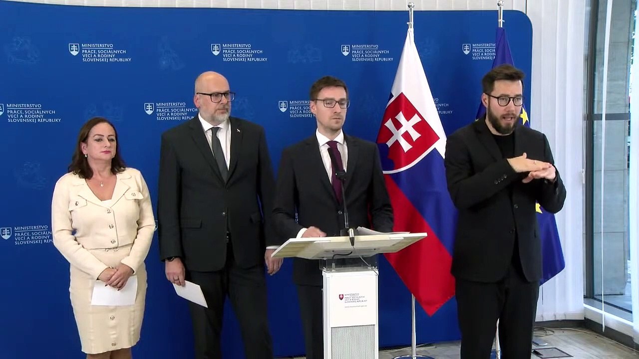 ZÁZNAM: MPSVR: Nová výzva v hodnote 8 miliónov eur podporí sociálne podniky v SR