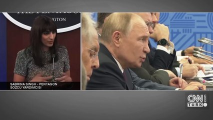Pentagon CNN TÜRK'te açıkladı: ''Rusya ile savaş istemeyiz, Putin'in sözü tehlikeli''