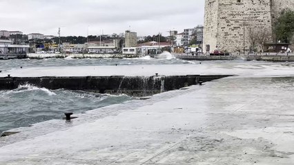 Sinop fırtınaya teslim