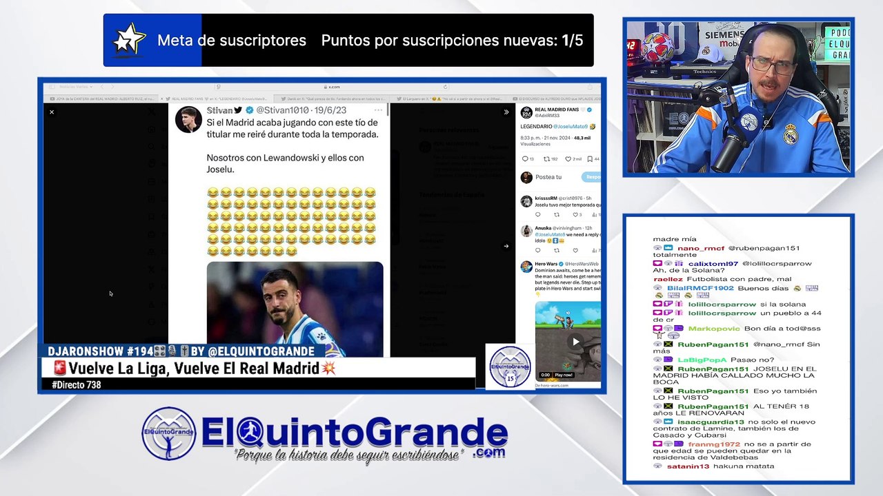 🚨Joselu te quiero y siempre te querré💥