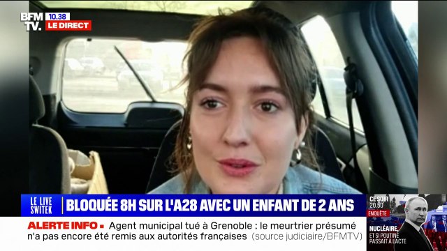 Neige-verglas: bloquée huit heures sur l'A28 avec un enfant de deux ans