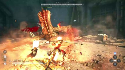 Stellar Blade x NieR Automata - Combat de boss gameplay tenue 2B