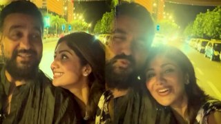 Shilpa Shetty Raj Kundra 15th Wedding Anniversary पर Romantic Tonga Ride Video Viral,Public Reaction