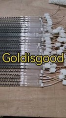 640mm 220v 1500w Clear Carbon Fiber Heating Lamp For Car Printing Baking machine from Goldisgood