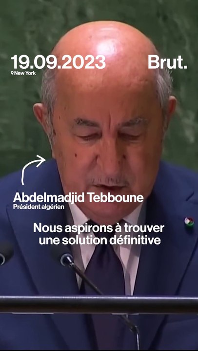 Abdelmadjid Tebboune plaide pour un référendum au Sahara occidental