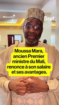 L'ancien Premier ministre malien renonce à son salaire et à ses avantages