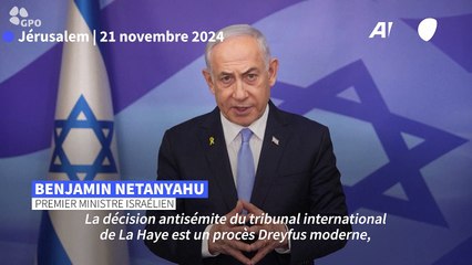 Mandats d'arrêt de la CPI: un nouveau "procès Dreyfus" dit Netanyahu