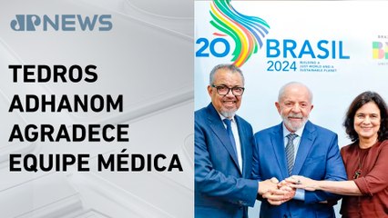 Diretor-geral da OMS tem alta de hospital no Rio de Janeiro