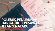 Polemik Penurunan Harga Tiket Pesawat Jelang Nataru