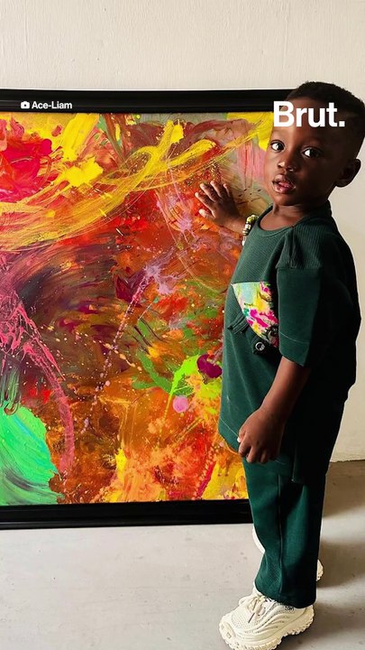 Voici le plus jeune artiste peintre masculin au monde.