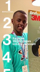 À 15 ans, il invente un savon contre le cancer de la peau.