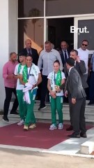 Les athlètes algériens sont de retour à Alger