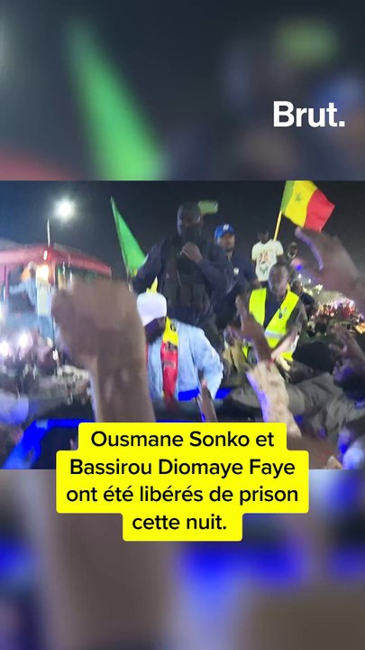 Ousmane Sonko et Bassirou Diomaye Faye, libérés de prison