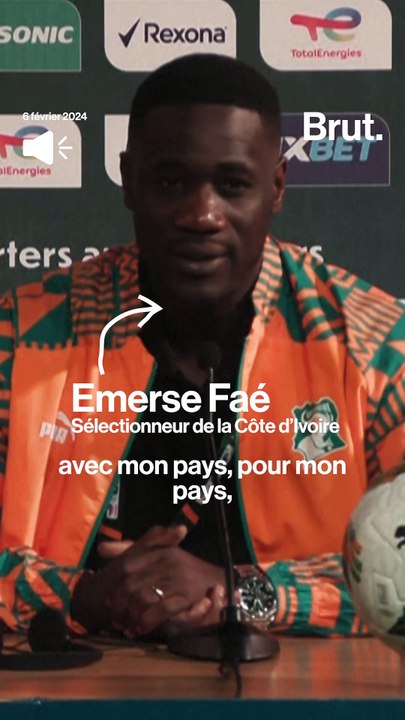 Emerse Fae partage ses ambitions pour le match Côte d'Ivoire / RDC