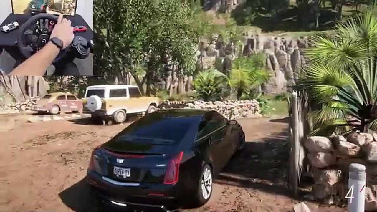 Cadillac ATS-V - Forza Horizon 5  Logitech G923 Steering Wheel