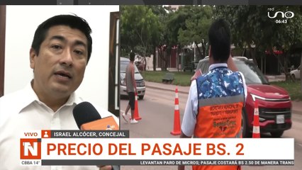 SCZ No se deje amedrentar, pague Bs 2, recomienda concejal Alcocer a la poblacion cruceña