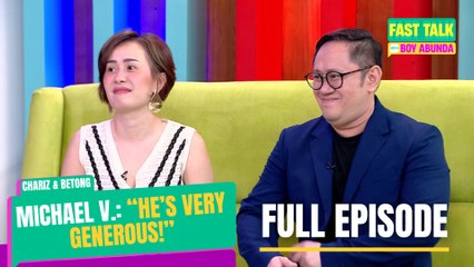 Fast Talk with Boy Abunda: Chariz at Betong, grateful sa ‘Bubble Gang!' (Full Episode 474)