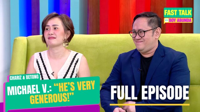 Fast Talk with Boy Abunda: Chariz at Betong, grateful sa ‘Bubble Gang!' (Full Episode 474)