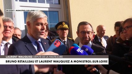 Laurent Wauquiez : «Nous avons la chance d'avoir un ministre de l'Intérieur qui a les idées claires»