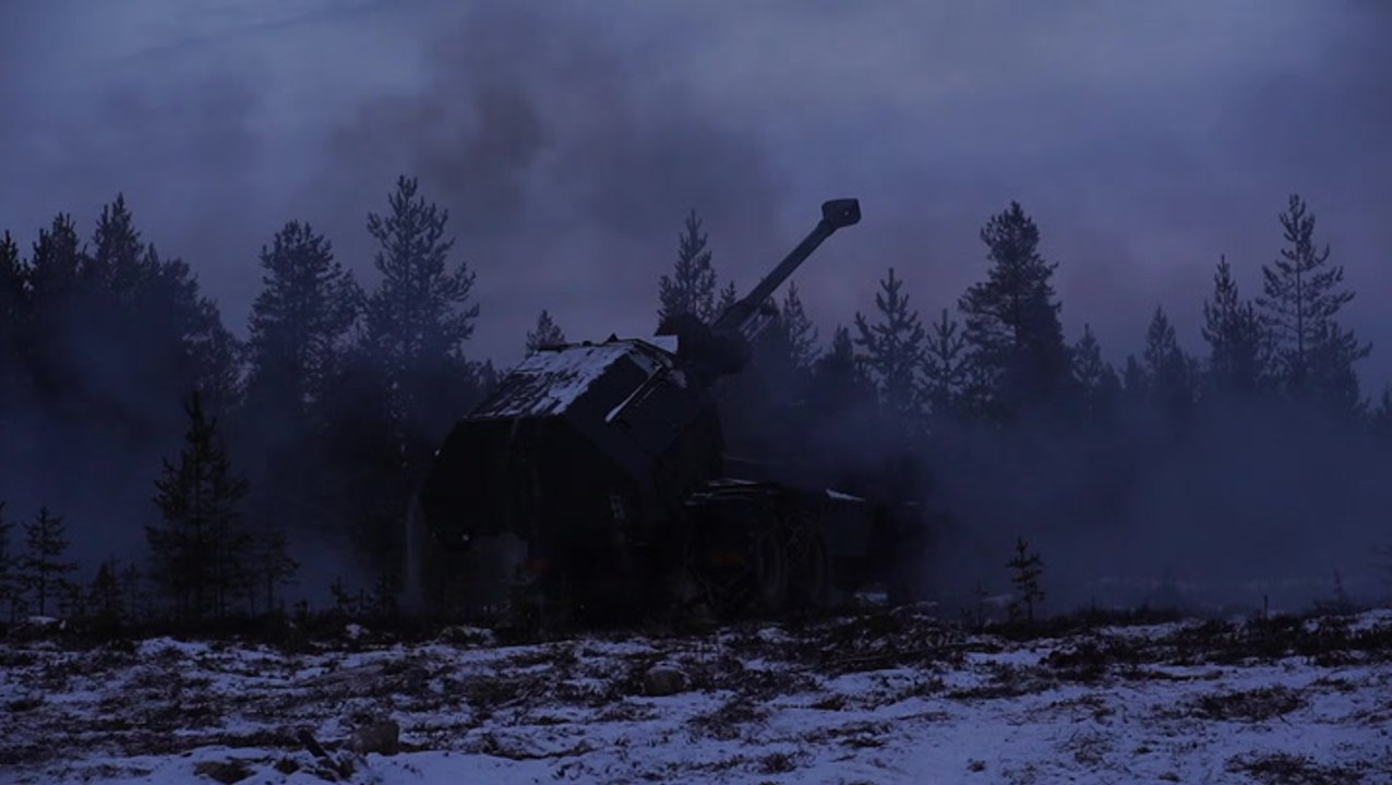 Watch live firing of British Army’s new Archer artillery gun in NATO ...