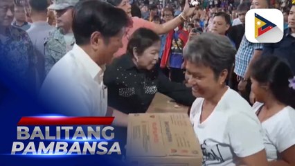 PBBM, nag-ikot at namahagi ng tulong sa mga lalawigang naapektuhan ng bagyo sa Hilagang Luzon