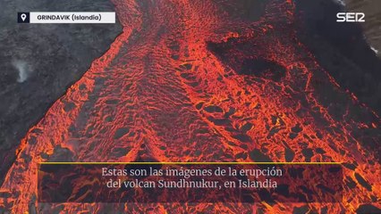 Séptima erupción volcánica en Islandia en un año