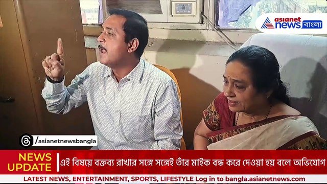 ‘সরকারকে প্রশ্ন করলেই সরকার উলঙ্গ হয়ে যাবে!’ বক্তব্য রাখতে না দেওয়ায় বিস্ফোরক সজল ঘোষ