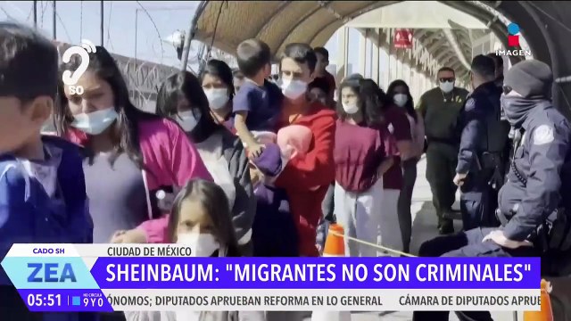 Claudia Sheinbaum defiende a migrantes y busca reunión con Donald Trump