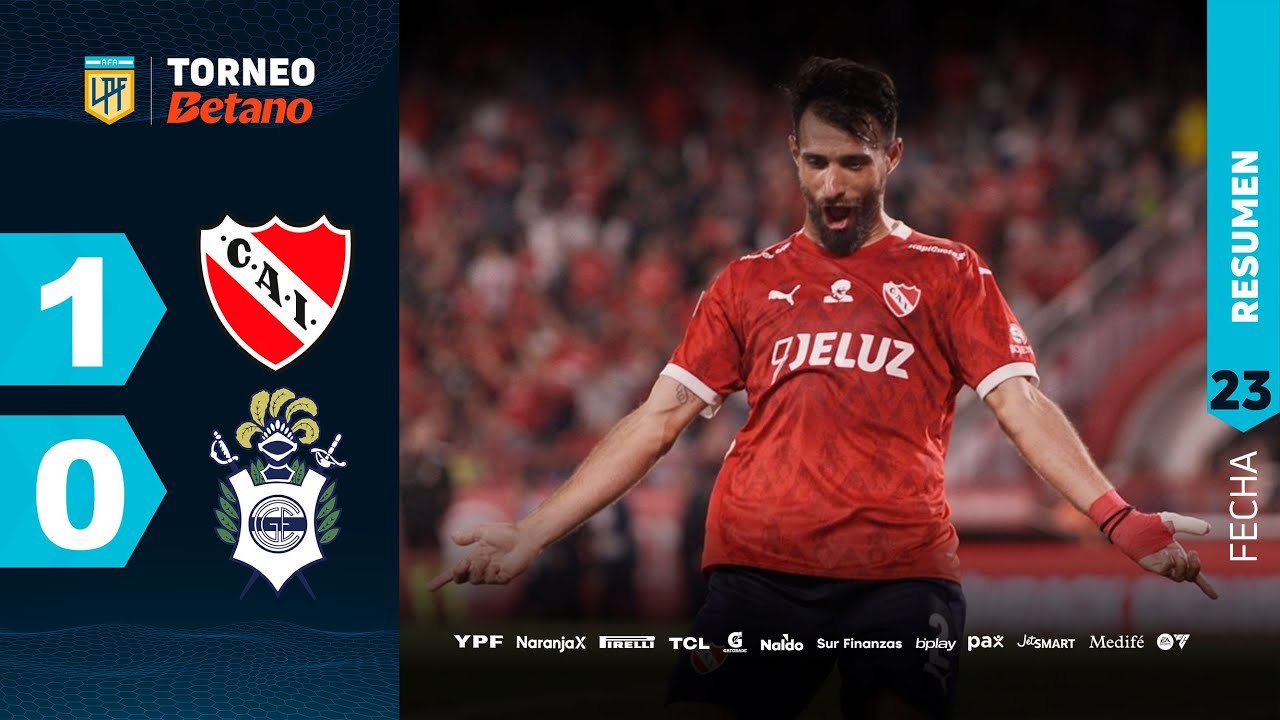 Independiente vs Gimnasia (1-0) | LPF 2024 | Fecha 23