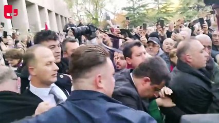 Kılıçdaroğlu, Özel ve Yavaş beraber adliye salonundan çıkış yaptı