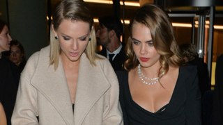 Cara Delevingne took roommate Taylor Swift on a 'wild ride'