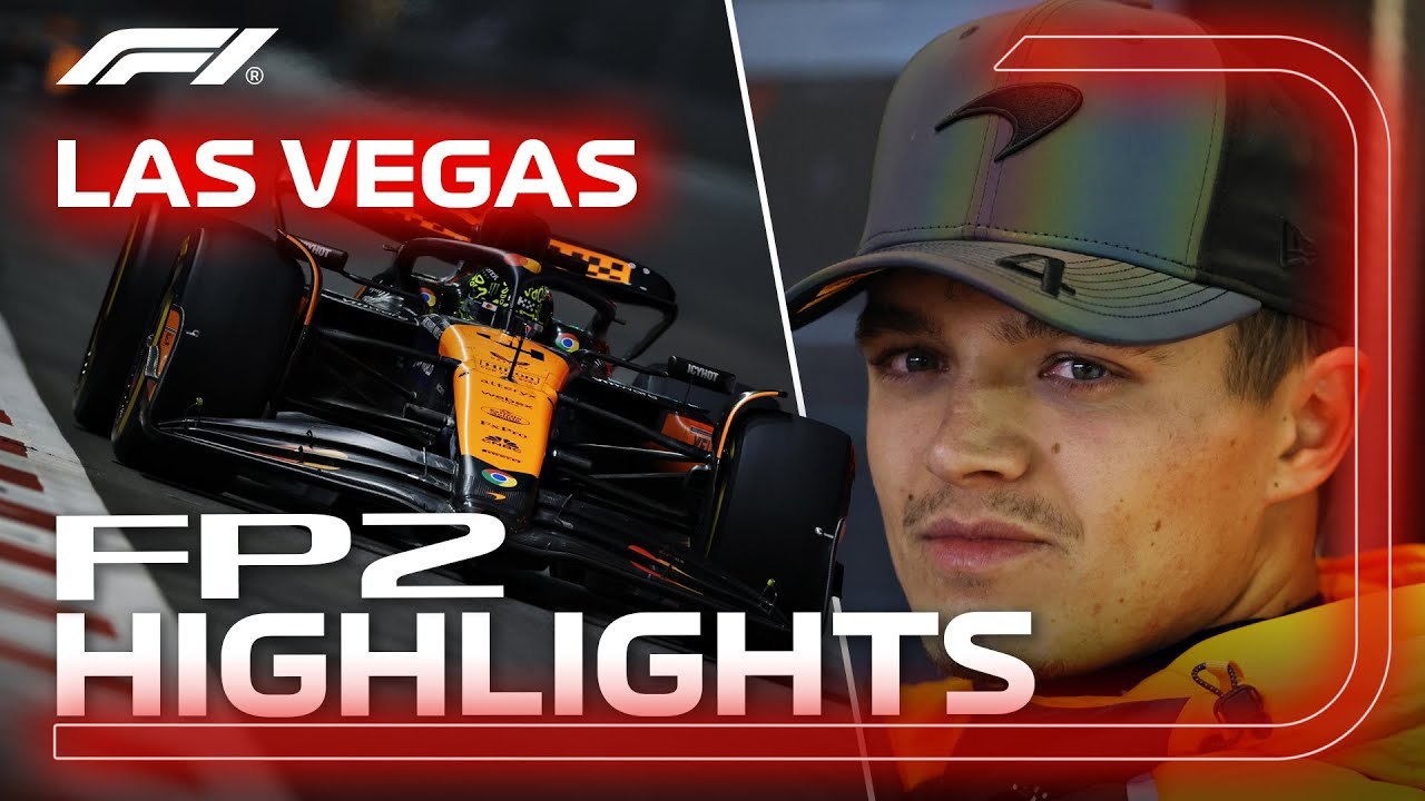 Lewis Hamilton gana el FP2 del Gran Premio de Las Vegas 2024