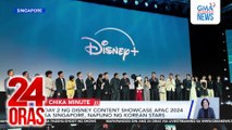 Day 2 ng Disney Content Showcase APAC 2024 sa Singapore, napuno ng Korean stars | 24 Oras