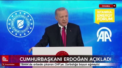 Cumhurbaşkanı Erdoğan'dan TBMM'de arbede çıkaran CHP'ye: Zorbalığa boyun eğmeyiz