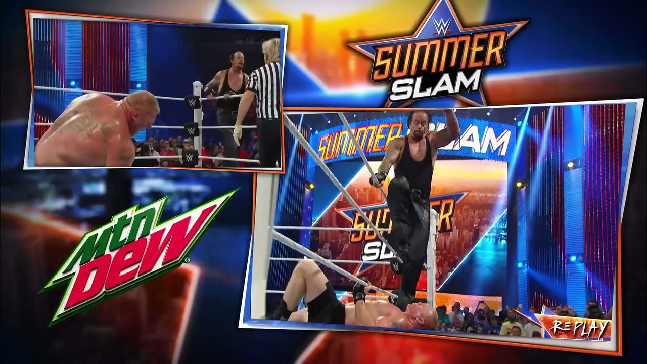 FULL MATCH Brock Lesnar vs The Undertaker SummerSlam 2015