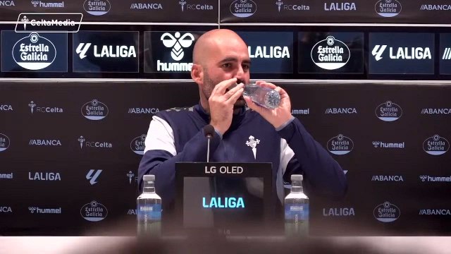 Rueda de prensa de Claudio Giráldez previa al Celta vs. Barcelona