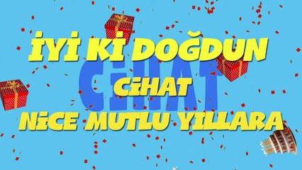 İyi ki doğdun CİHAT - İsme Özel Ankara Havası Doğum Günü Şarkısı (FULL VERSİYON) (REKLAMSIZ)