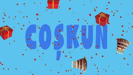 İyi ki doğdun COŞKUN - İsme Özel Ankara Havası Doğum Günü Şarkısı (FULL VERSİYON) (REKLAMSIZ)