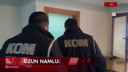 Kars'ta mimarlık ofisinde 2 uzun namlulu silah ele geçirildi