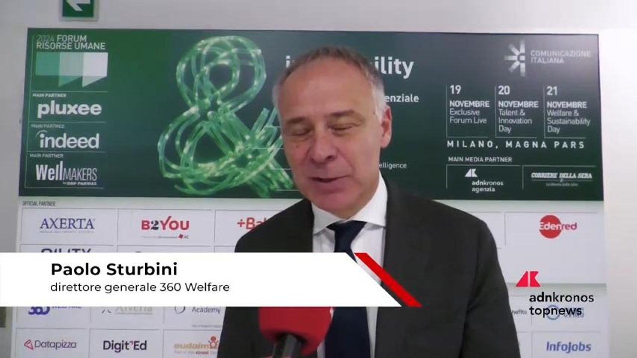 Forum risorse umane, Sturbini (360 Welfare): “Offriamo ad imprese strumento per investire nel welfare territoriale”