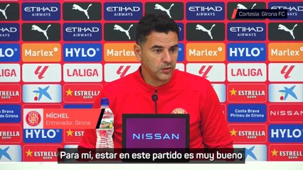 Rueda de Prensa de Michel Antes del Partido Girona vs Espanyol ⚽
