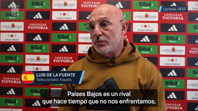 LUIS de la FUENTE valora la SELECCIÓN de PAÍSES BAJOS